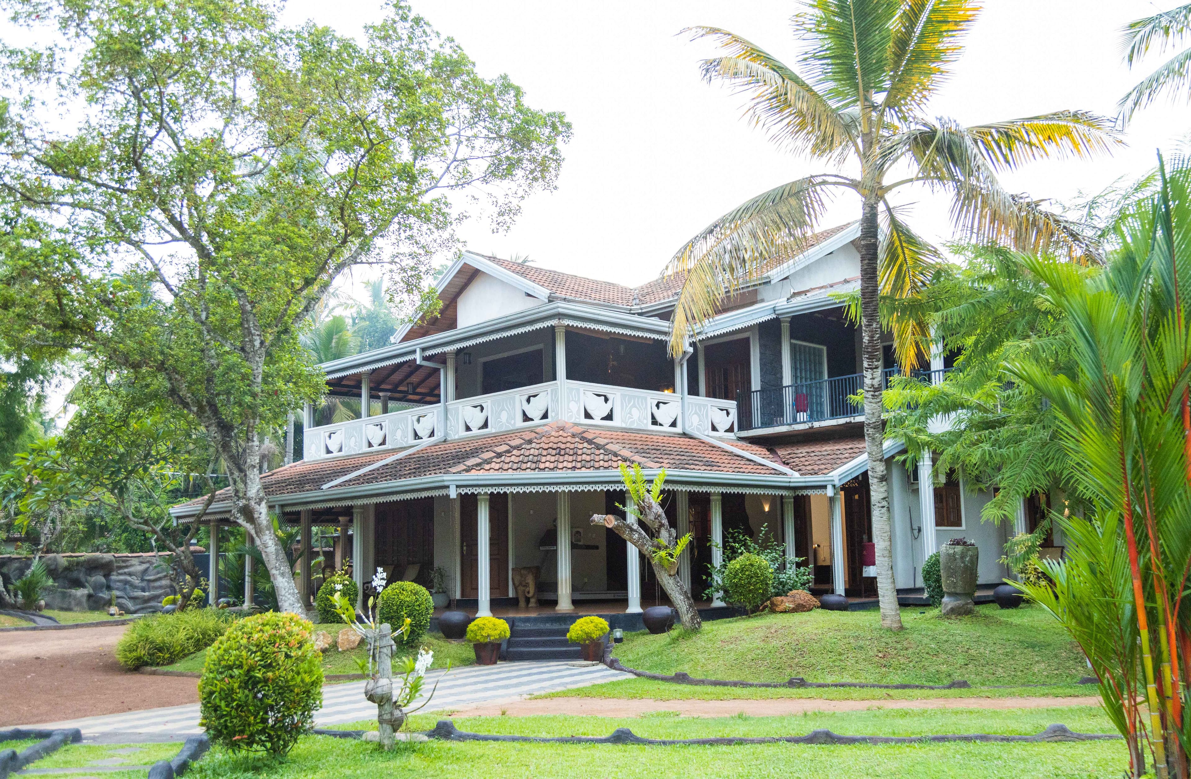 Villa Araliya serene rooms overlooking tropical nature