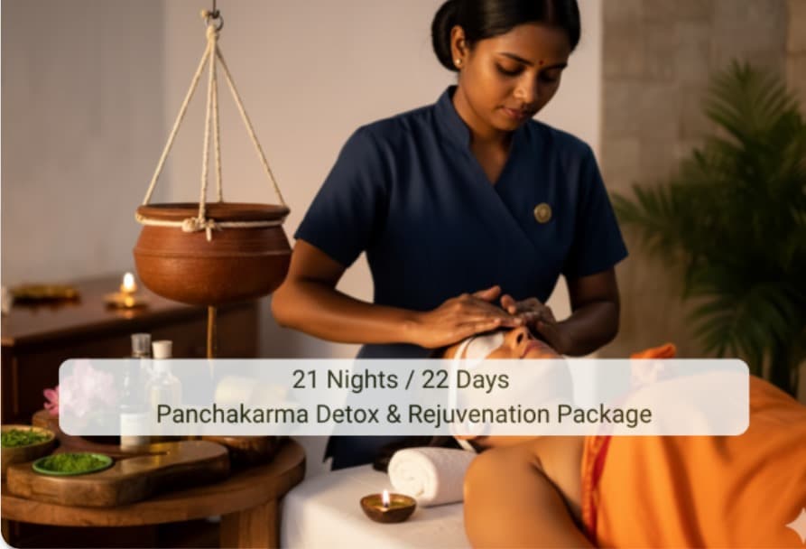 21-Day Panchakarma Deep Healing & Transformation Package